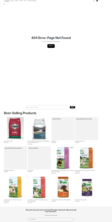 How to Optimize a 404 Page for a Shopify Store