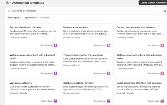 How to Create Automated Emails in Shopify