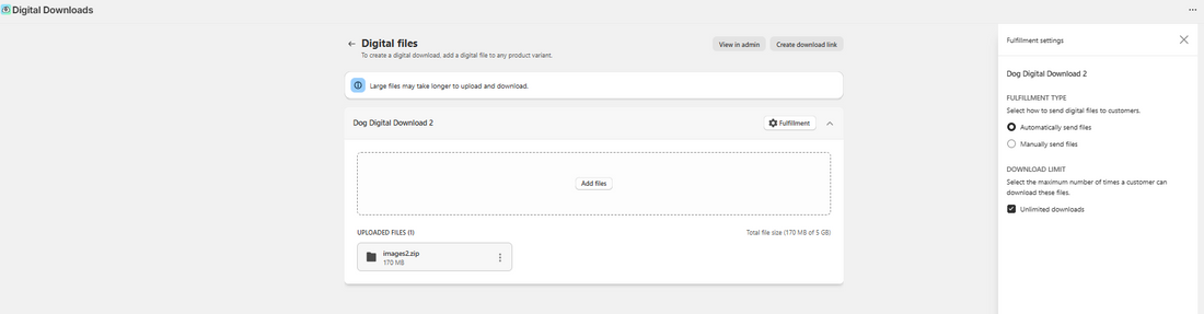 How to Create a Digital Product in Shopify